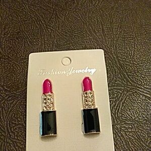 Large Lipstick 💄 Earrings ❄️ Winter Sale ❄️